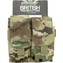 Double Rifle Mag Pouch (ATP), Pouches are simple pieces of kit designed to carry specific items, and usually attach via MOLLE to tactical vests, belts, bags, and more